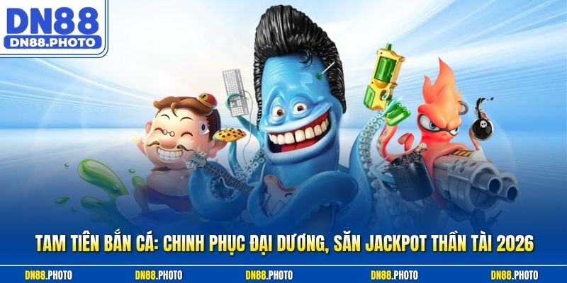 Tam Tiên Bắn Cá: Chinh Phục Đại Dương, Săn Jackpot Thần Tài 2026